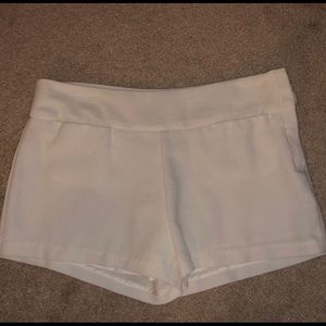 White Shorts